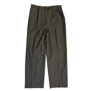 NWT Amanda Smith Suits Women's Dress Pants 100% Wool Lined Gray‎ Size 16
